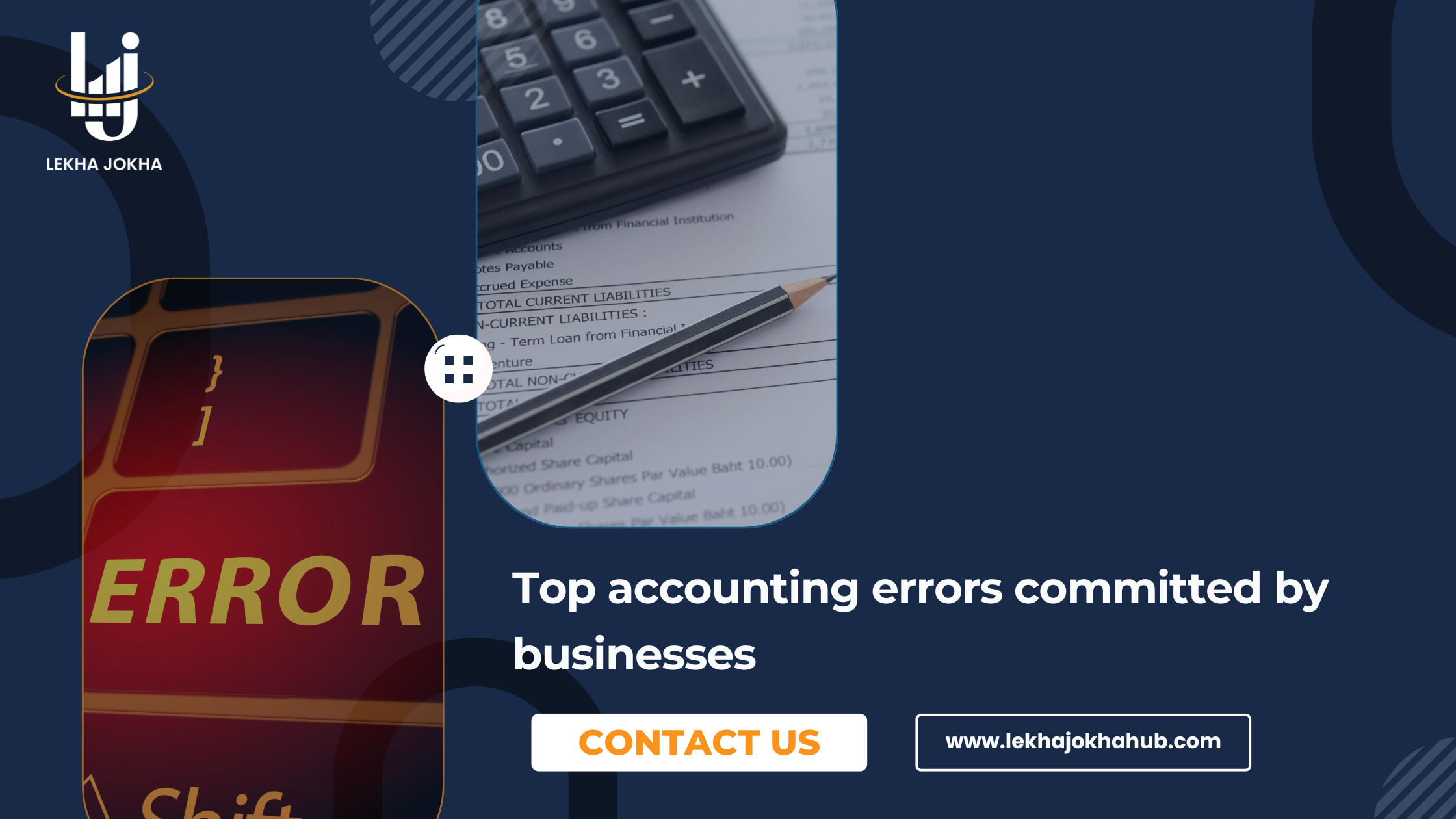 Top accounting errors committed by businesses